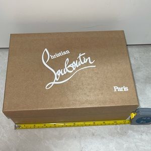 Christian Louboutin box with tissue